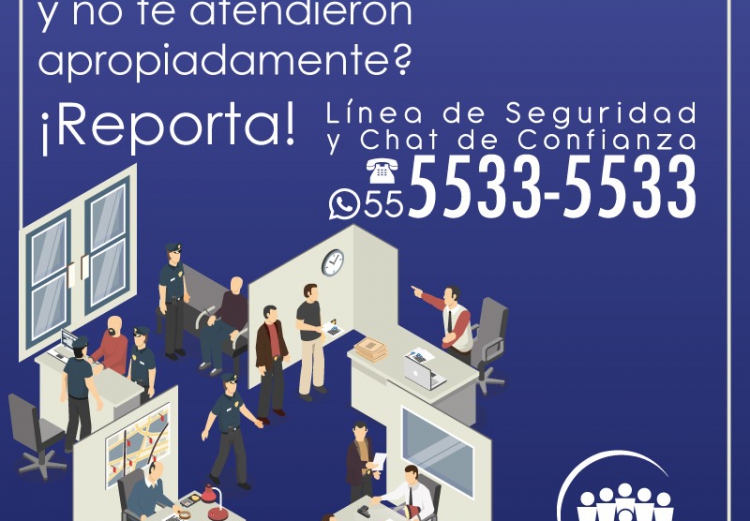 We invite the government to report discourtesy in public ministries